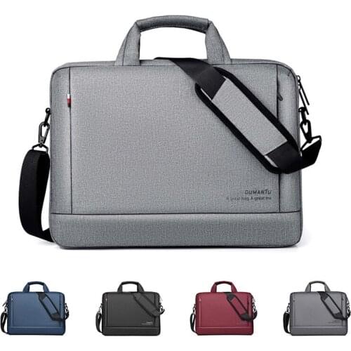 Simple Business Horizontal Square Handbag for Men' Classic Multi-size Optional 13/14/15 Inch Oxford Cloth Laptop Bag