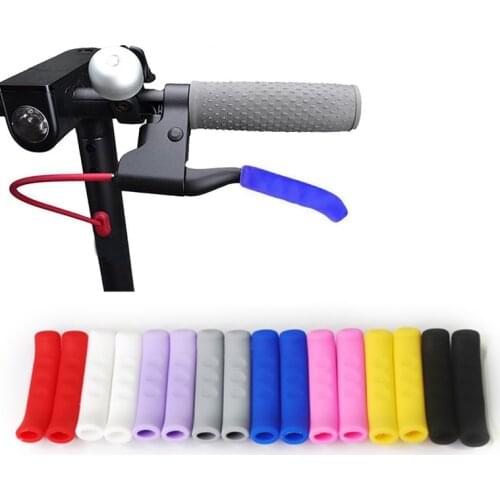 Silicone Brake Handle Covers Sleeve Universal Brake Lever Protection Covers for Xiaomi Mijia M365 Electric Scooter Accessories