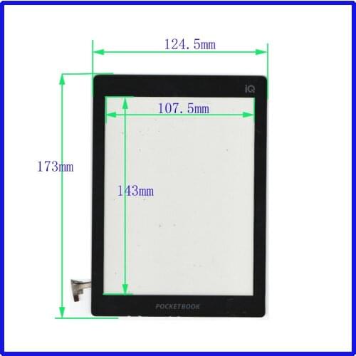 ZhiYuSun for IQ701 NEW 8 inch touch screen panel touch glass this is compatible touchsensor 124.5*173