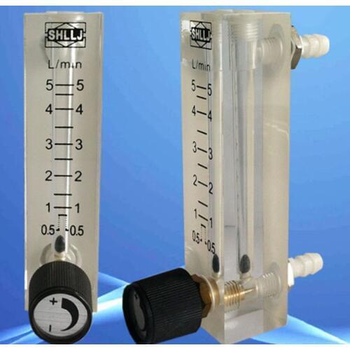 ZQ-6( 0-5)LPM air flow meter ( LZQ gas flow meter)with control valve for Oxygen conectrator ,it can adjust flow LZQ6 Flowmeters