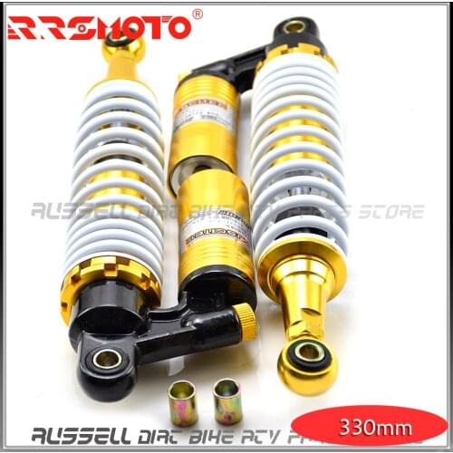 1 Pair Rear Spring Gas Nitrogen Shock Absorber Springs Suspension For Motorcycle E-Bike ATV Quad Go karts 330mm