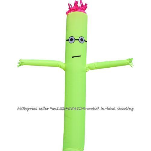 10FT 3M Air Dancer Sky Dancer Inflatable Tube Puppet Wind Flying for 45CM Blowe (Fluorescent Yellow)