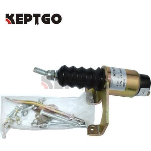 12V Shutdown Stop Solenoid 3740055 for JLG 40H 60H 70H 80H Deutz Engine F3L912 SA-3765-12