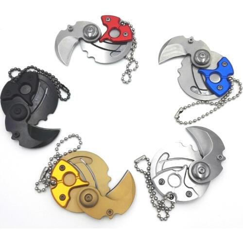 5 colors Letter Opener outdoor Survival camp small pocket Knife box cutters Package office supplies