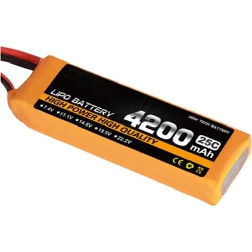 4s 25c 14.8v 4200mah airplane model battery 25C aeromodeling battery model aircraft lithium polymer battery drone battery