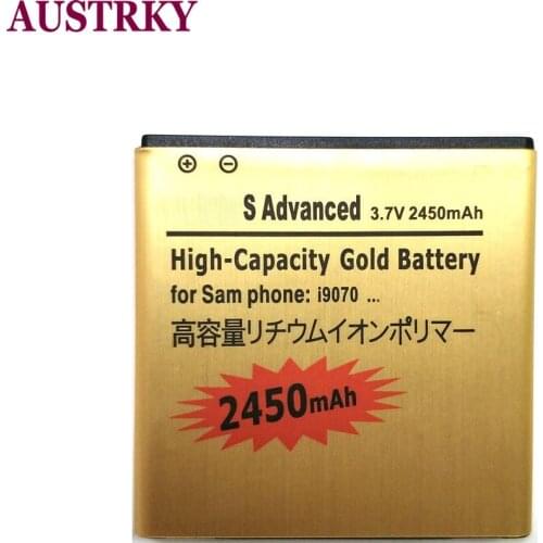 New 2450mAh EB535151VU Li-ion Gold Battery for Samsung Galaxy S Advance GT-I9070 i9070 W789 B9120 i659