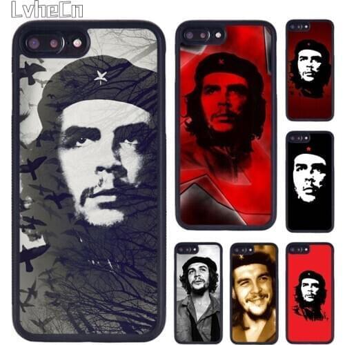 LvheCn Che Guevara Cigarett Phone Case For iPhone 5 SE 6s 7 8 Plus 11 12 Pro X XR XS Max Samsung galaxy S7 S8 S9 S10