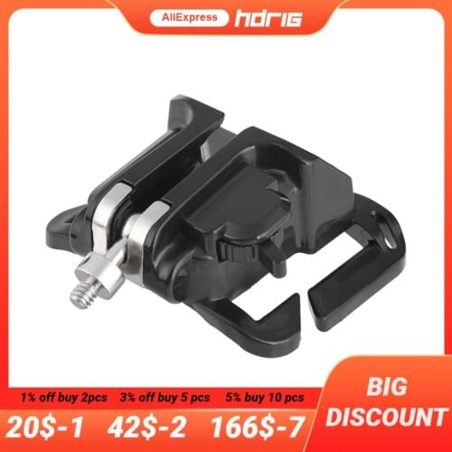 HDRiG New Arrival Camera Waist Belt Buckle Hanger Button Buckle Shoulder Strap Buckle Button Mount Clip for DSLR /Digital Camera