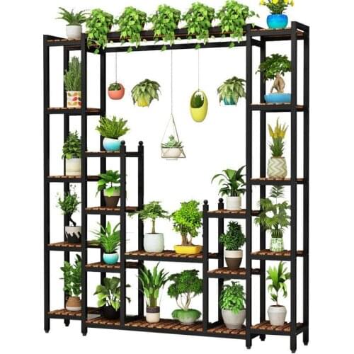 Interior Rack Escalera Decorativa Madera Wooden Shelves For Stojaki Varanda Outdoor Balcony Shelf Stojak Na Kwiaty Flower Stand