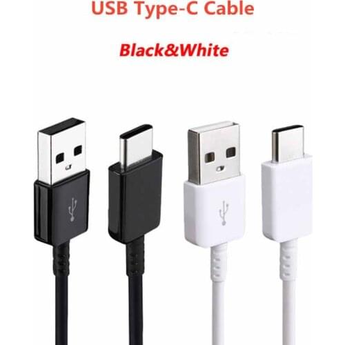 Original Samsung A20 A50 A70 A80 Type C Cable quick fast charge Data line USB 3.1 Type-C for Galaxy S9 S10 Plus S10e Note 8 9 10