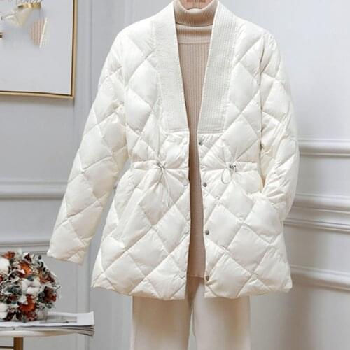 Женские белые куртки KDFWEOIF China At AliExpress