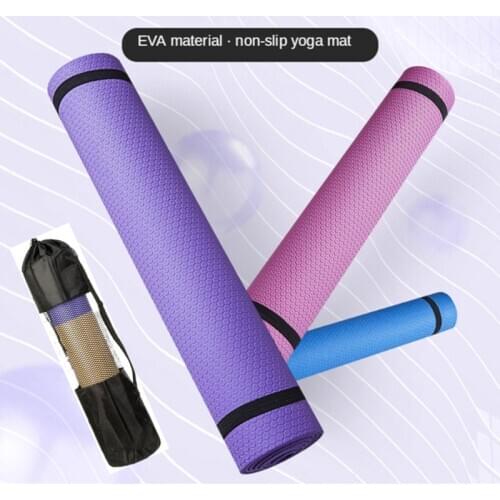 183*61*0.4CM Yoga Mat Thick Non-slip breathe Durable EVA Yoga Mat 4MM Thick Non-slip Fitness Pad For Yoga bag Exercise Pilates