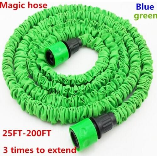 Magic Garden Hose Retractable Multi-Function Garden Watering Hose Reel 25FT-200FT [Without Sprayer]