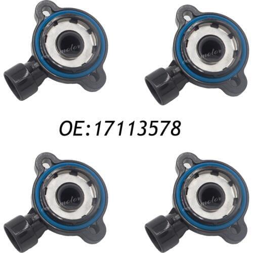 NEW 4PCS 17113578 17123852 17106809 PREMIUM HIGH PERFORMANCE THROTTLE POSITION SENSOR TPS FOR GM VEHICLES TH149