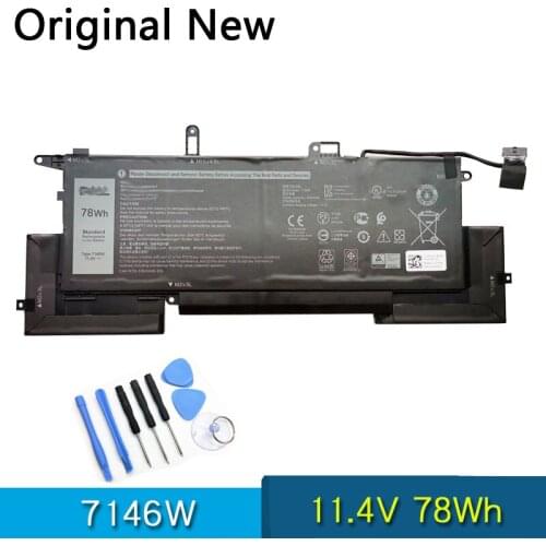 NEW Original 7146W Laptop Battery For Dell Latitude 7400 E7270 E7260 11.4V 78Wh Batteries