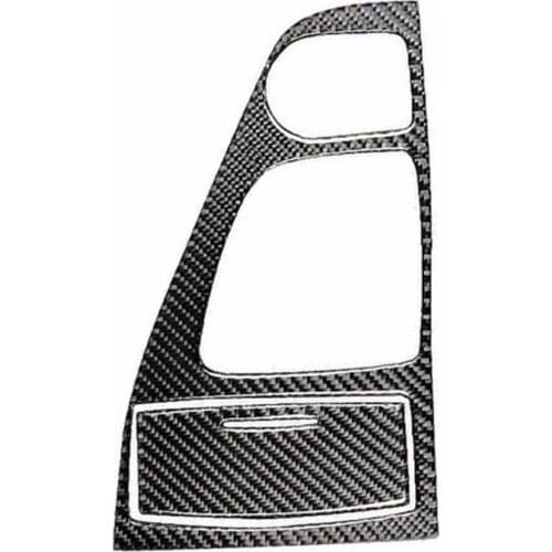 2pcs 14-20 Carbon Fiber Driver Panel-left-hand Drive For Infiniti Q50/Q60 V37 Console Gear Shift Panel Cover Trim