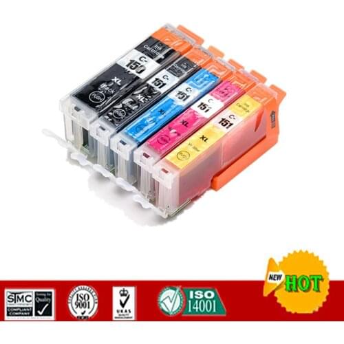 Compatible for PGI150 CLI151 ink cartridges suit for Canon PIXMA MG6310 PIXMA MG7110 MG7510 Ip8710 etc