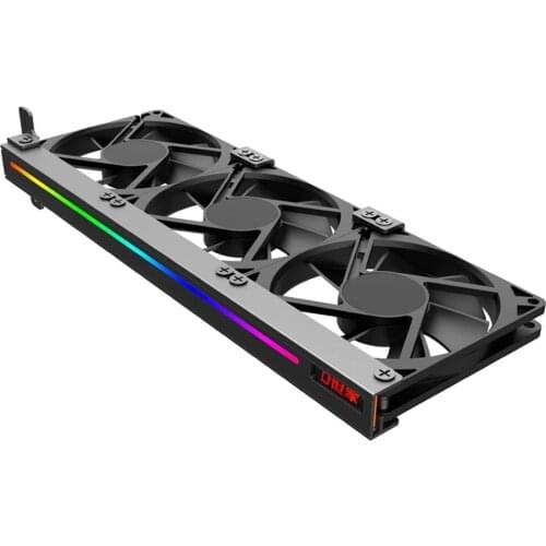 Universal GPU Cooling Fan 3x90mm ARGB Sync Lighting 5V Addressable RGB Decoration Silent Chassis PCI Graphics Card Cooler Fan
