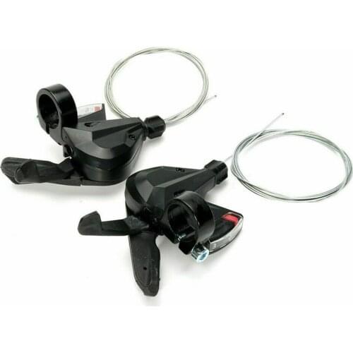 1Pair 24 Speed Bicycle Shifter Brake Conjoined Derailleurs Mountain Road Bike Cycling Disc Handle Shifter Levers Set 3x8 Speed
