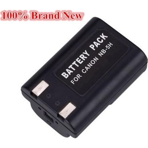 750mah 100% brand new Replacement Camera Battery For Canon NB-5H NB 5H 600 A5 S10 A50 D350