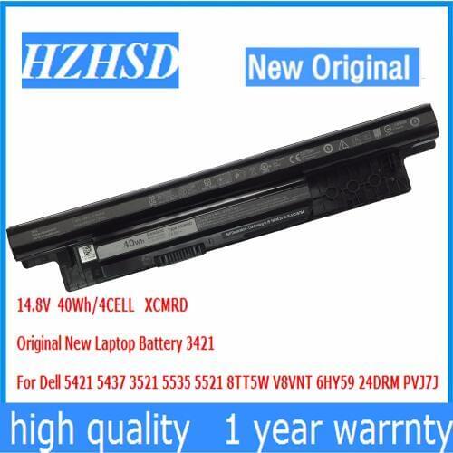 14.8V 40Wh/4Cells New Original XCMRD Laptop Battery for Dell Inspiron 3421 14R-5421 5421 3521 5521 3721 15-3521 3421 series