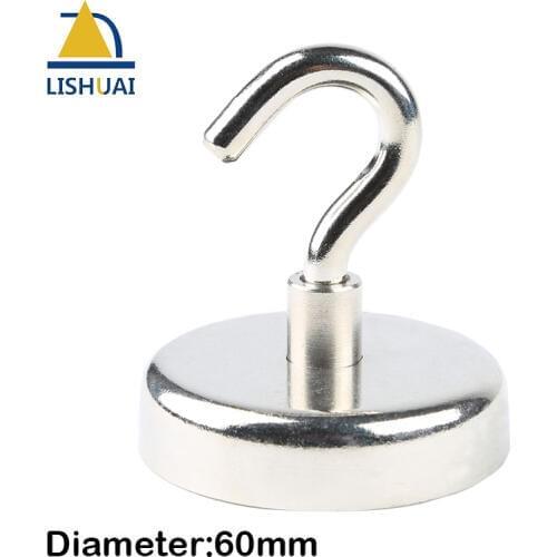 D60 Practical Magnetic Super Heavy Hard Power Hook Tool 113kg Suction