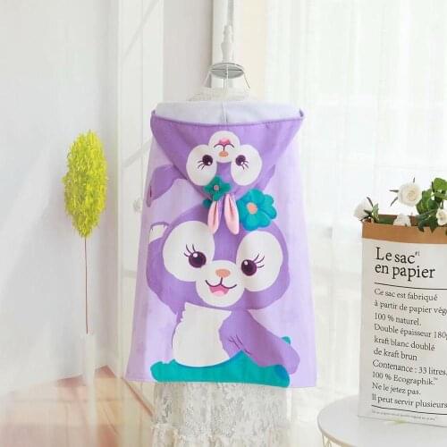 Disney StellaLou Dufft Bath Beach Towel Cartoon Cute Mickey Minnie Mouse Children Kid Adult Cape Cloak Throw Sofa Bed TV Blanket