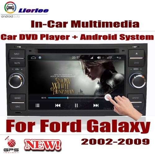 For Ford Galaxy 2002-2009 Car Android Player DVD GPS Navigation System HD Screen Radio Stereo Integrated Multimedia