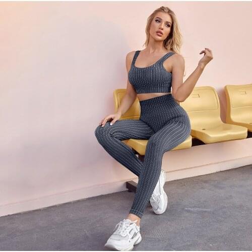 2 Piece Sets Womens Outfits Work Out Clothing Yoga Sets Women Gym Clothes Nibber Sport 2 Piece Set