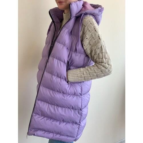 Женские длинные жилеты MOON MODA China At AliExpress