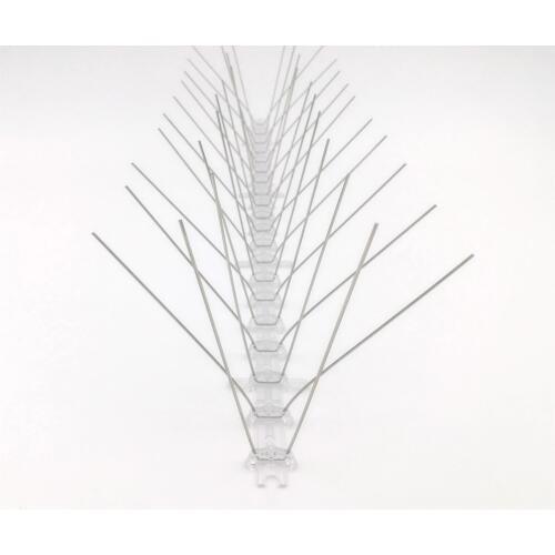 Stainless Steel Bird Spikes Kit, Premium Model ,Keep Birds Aways, Pigeon, Seagull Bird Deterrent ,Covers 8.2 feet(set of 5x50cm)