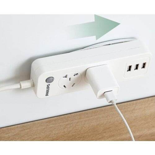 Wall-Mounted Sticker Plug-in Board Home Self-Adhesive Socket Fixer Cable Wire Organizer Power Strip Holder Home Storage Supplies