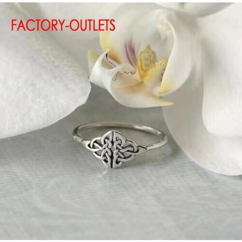 Hollow Flower Shape Finger Rings For Women 925 Sterling Silver Retro Engagement Wedding Jewelry Fashion Accessories Christmas