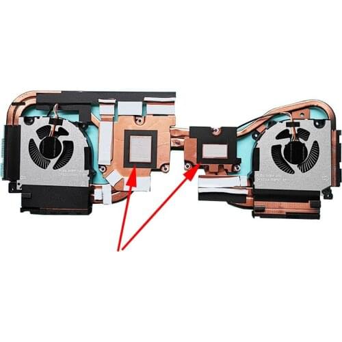 Laptop CPU GPU FAN Heatsink For CLEVO PB50 PB50ED PB50EF PB50ER PB50RD PB50RF PB51EF-G For Z8 GX8 ZX8 NP8356 NP8458F2 NP8358F2