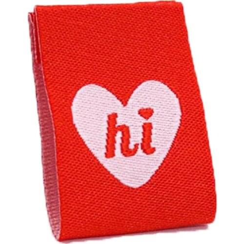 Wholesale Stock Black Woven Labels For Clothing Custom Tags Hand Work Sewing Labels For Bags Gift Shoes Original Handmade Tags