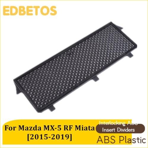 For Glove Box Organizer Mazda MX-5 RF Miata 2015 2016 2017 2018 2019 Armrest Secondary Storage Center Console Tray For Mazda MX5