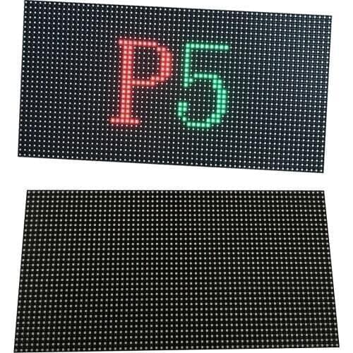 320X160mm Full Color LED Matrix Screen TV Module P5 Outdoor HD Rental Electronic Advertising Screen Unit Board Free Shipping