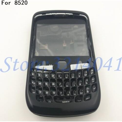 Full Complete Mobile Phone Housing Cover Case For Blackberry Curve 8520 With English Keypad