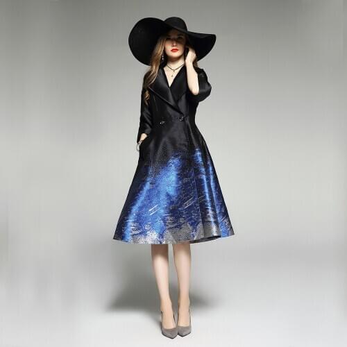 RosEvans Women's Long Trench Coats