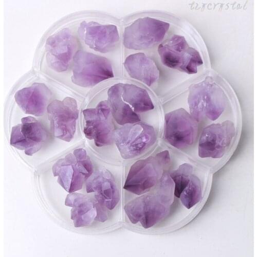Rough Amethyst Vug Healing Gemstone Decoration Box