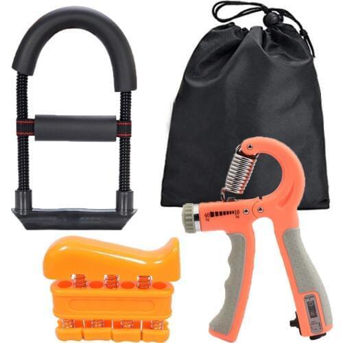 Sports Hand Grip Strengthener Wrist Exercises Comprehensive Gym Fitness Finger Power Training Muscle Relex Recovery Equipment