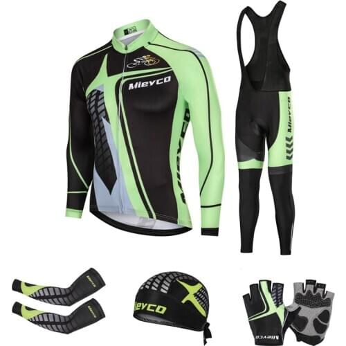 Cycling Jersey Set Champion Bicicleta Clothing Mieyco Quick Dry Ropa Ciclismo Hombre Road Race Bike Suit MTB Bib Pants Maillot