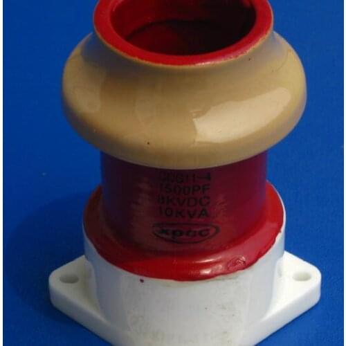 XPCC CCG11-4 1500PF 8KVDC 10KVA high frequency machine canned high voltage ceramic dielectric capacitor