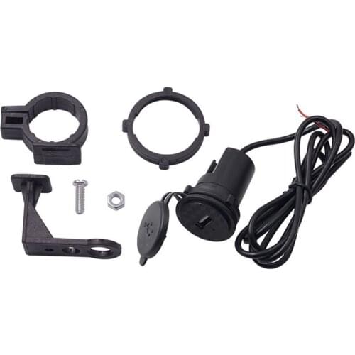 Motorcycle Mobile Phone Charger 12V Waterproof Car Single Usb With Switch Motorcycle Modification Accessories