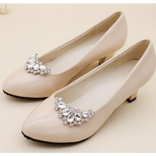 Shoe Clip DIY High Heel Women Lady Elegant Charms Removable Buckle Fashion Clips Rhinestone Sandals Decoration Clothing N7MF