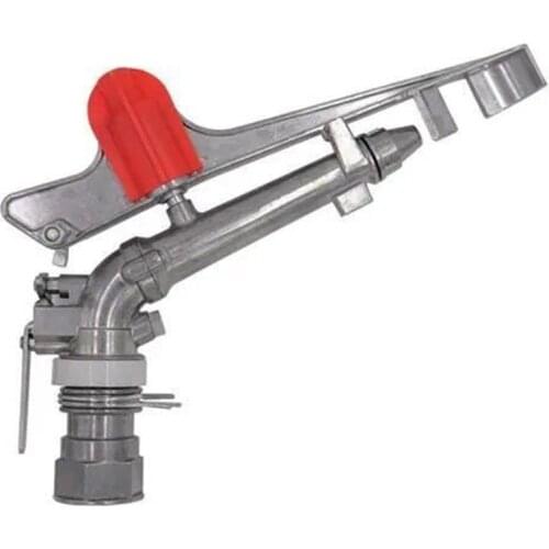 1.5" DN40 zinc Alloy 360 gear drive water gun spray gun 360 Adjustable angle spray nozzle Agricultural field Sprinkler