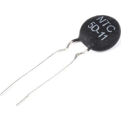 100pcs/lot Thermal Resistor 5D-11 NTC Negative Temperature Coefficient Thermistor