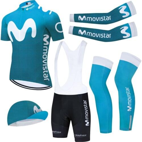 2021 Team Jersey MAILLOT MOVISTAR Cycling Set Men Ropa Ciclismo Shorts Bike Jersey 20D Gel Pad Quick Dry Fietskleding Heren
