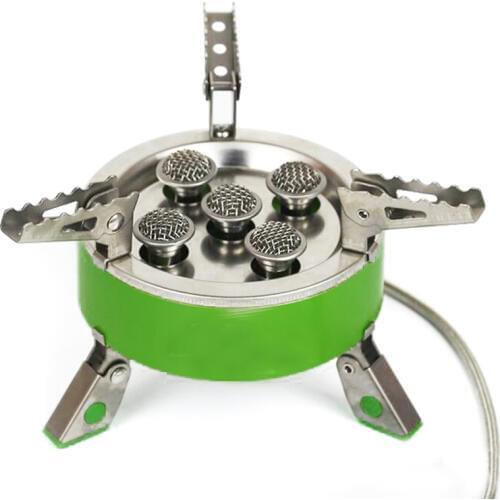 7000W fire portable outdoor camping stove gas picnic gas stove butane gas furnace field party burner BRS-75