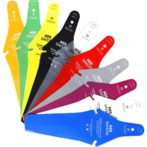MTB Road Bike Fender Saddle Mudguard Ass Removable Parts Bicycle Accessories Rear Tire Fenders Bike Wings Ass Savers Fender